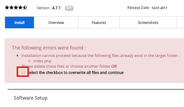 Tổng Hợp Các Lỗi Khi Cài Đặt Nhanh Wordpress Bằng Softaculous
