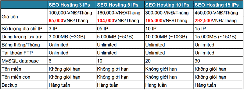 SEO hosting, dịch vụ seo hosting, hosting seo, host seo, seo host