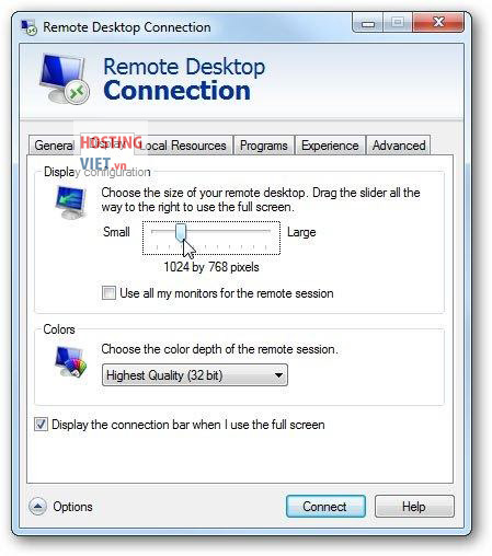 remote desktop connection la gi