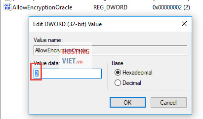 sua loi this could be due to credssp encryption oracle remediation