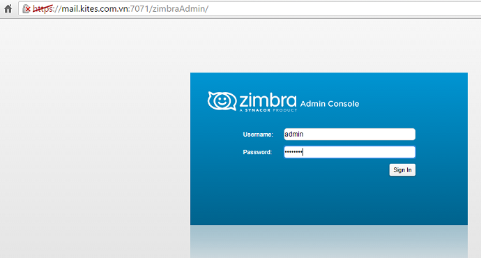 zimbra mail server