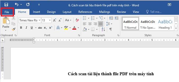 5+ Cách Scan Tài Liệu Thành File PDF Trên Máy Tính Đơn Giản Nhất