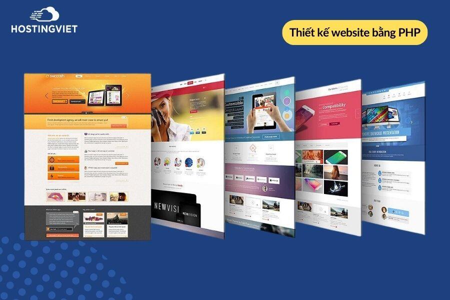 dịch vụ thiết kế website bằng PHP của HostingViet