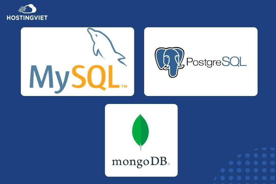 Sử dụng MySQL, PostgreSQL hoặc MongoDB để lưu trữ web PHP