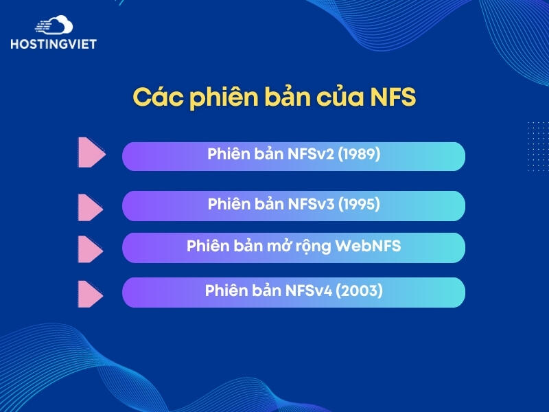 Các phiên bản của NFS