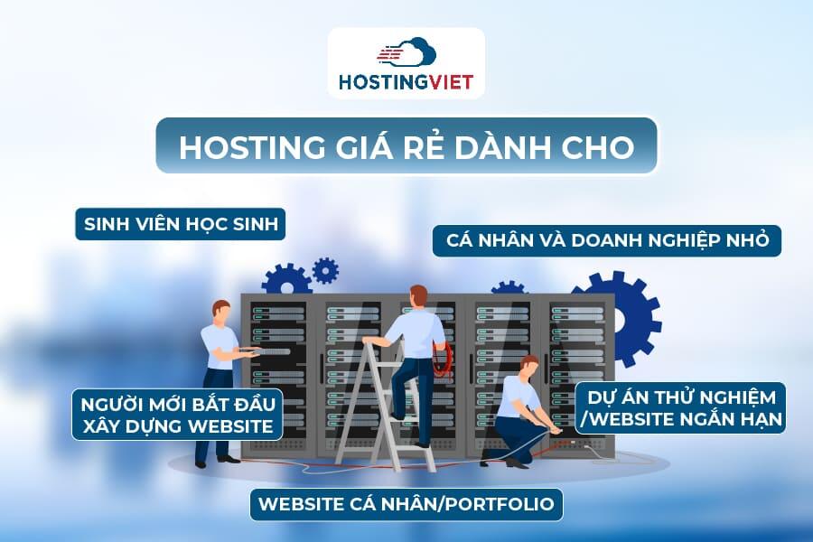 Đối tượng phù hợp để thuê web hosting giá rẻ Đối tượng phù hợp để thuê web hosting giá rẻ