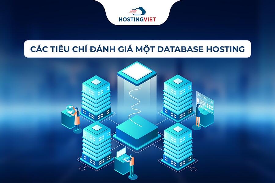 Các tiêu chí đánh giá Database hosting