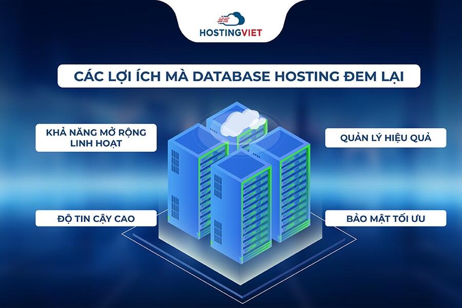 Các lợi ích mà Database hosting đem lại
