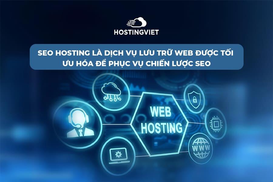SEO Hosting là dịch vụ lưu trữ web được tối ưu hóa để phục vụ chiến lược SEO