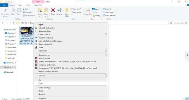 Cách 2: Sao chép từng tệp lên VPS