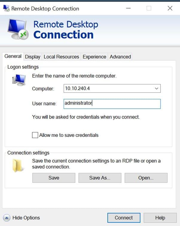 Cách sử dụng tính năng Local Resources trong Remote Desktop