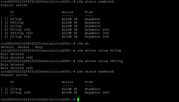 Các bước cấu hình quản lý Firewall