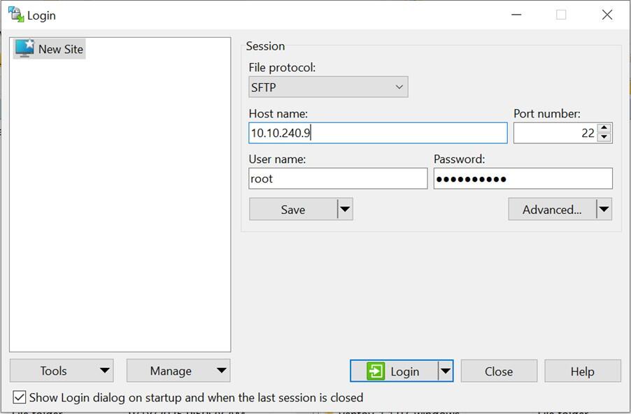 Dùng WinSCP quản lý file trên VPS Linux bằng WinSCP - Bước 2