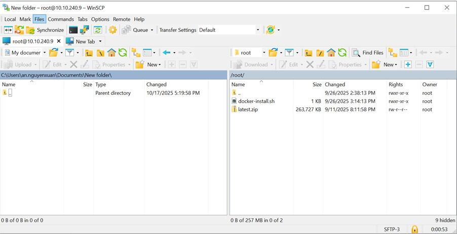 Dùng WinSCP quản lý file trên VPS Linux bằng WinSCP - Bước 3