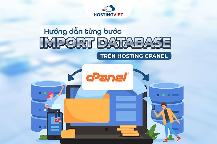Hướng dẫn import database trên hosting cPanel