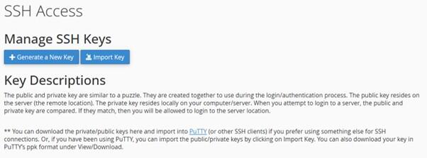 Hướng dẫn kích hoạt SSH/Shell Access trong cPanel