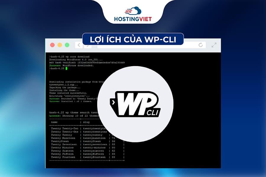 Lợi ích của WP-CLI