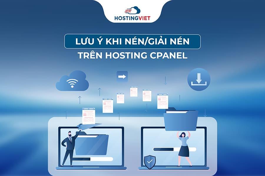 Lưu ý khi nén/giải nén trên hosting cPanel