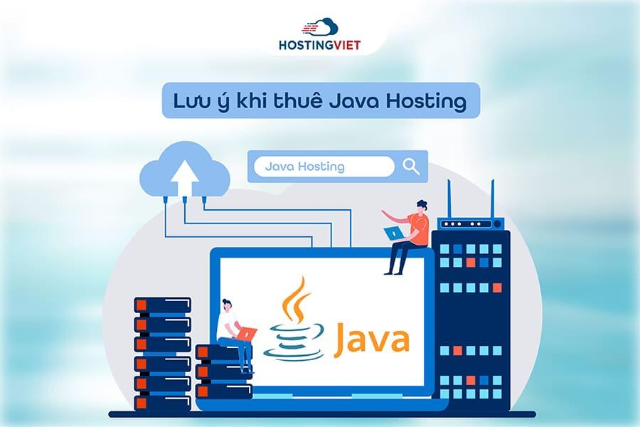 Lưu ý khi thuê Java Hosting