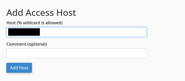 Cho phép Remote MySQL cố định theo IP