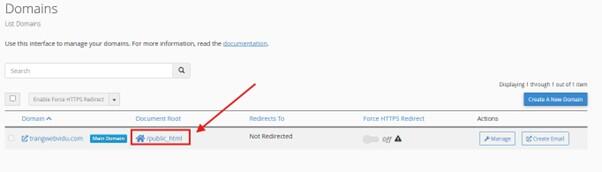 Bước 2: Xác định website cần xóa