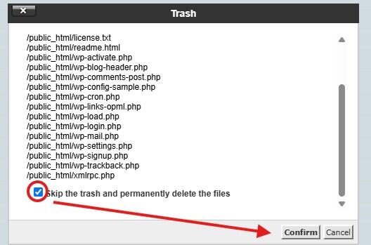 Bước 3: Xóa dữ liệu mã nguồn