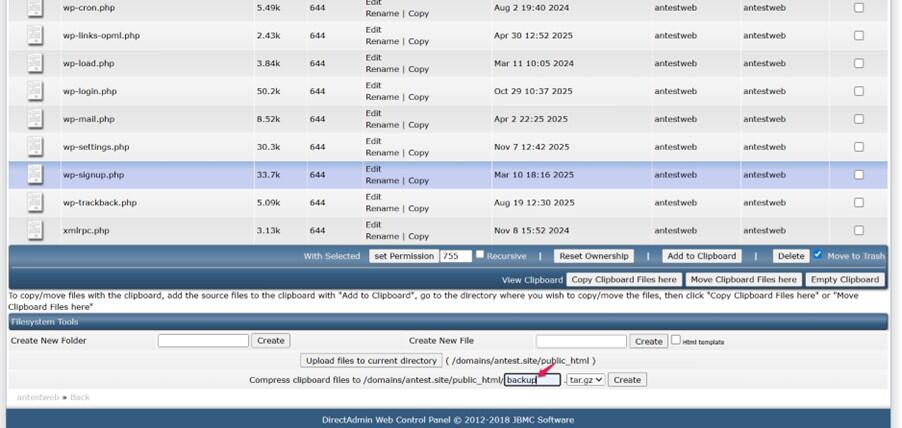 Bước 1: Sao lưu mã nguồn website Bước 1: Sao lưu mã nguồn website