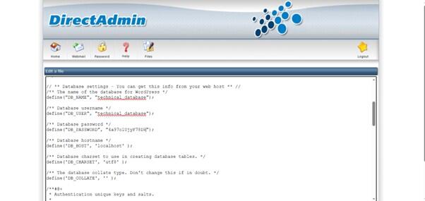 Bước 7: Kết nối mã nguồn WordPress với database Bước 7: Kết nối mã nguồn WordPress với database