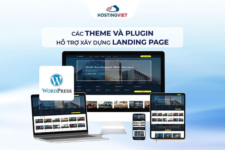 Các theme và plugin hỗ trợ xây dựng landing page