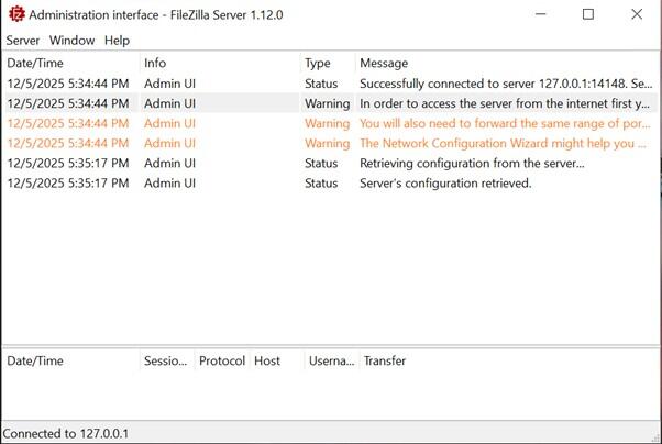 Tạo t&agrave;i khoản người d&ugrave;ng d&agrave;nh cho FTP tr&ecirc;n Windows