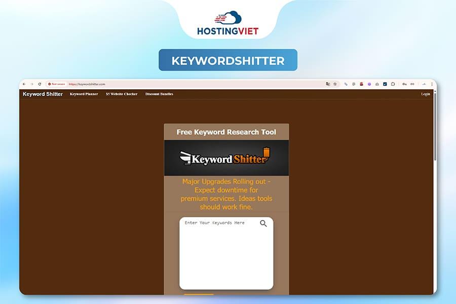 C&ocirc;ng cụ Keyword Shitter