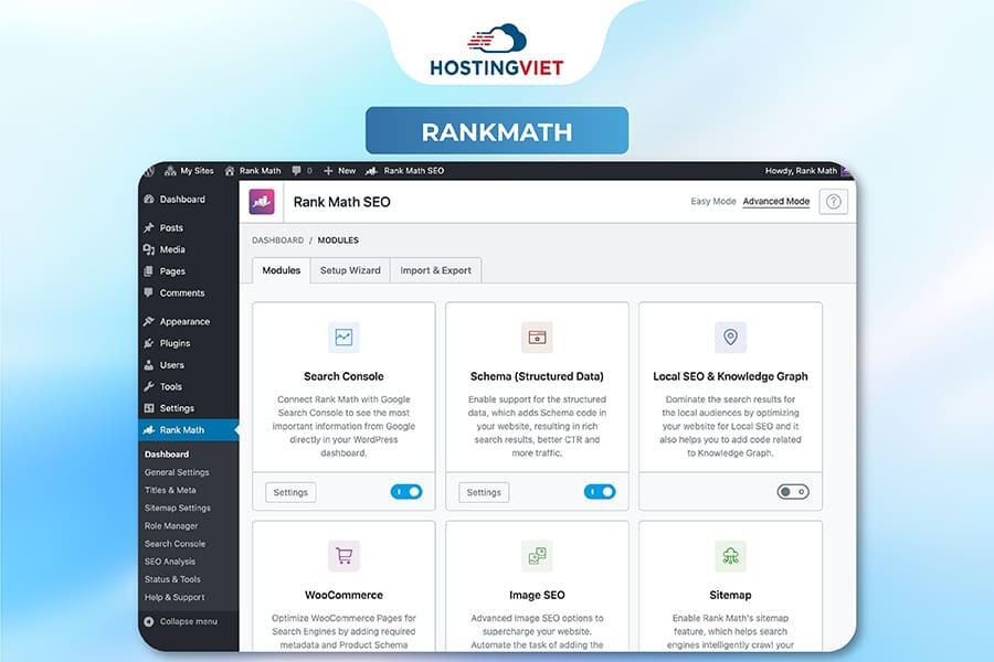 C&ocirc;ng cụ Rank Math