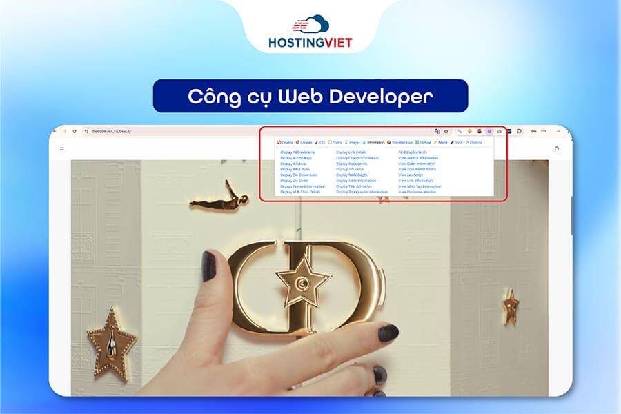 Công cụ Web Developer Công cụ Web Developer