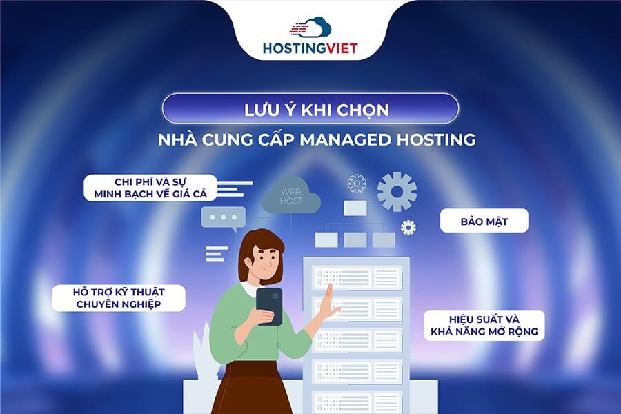 Lưu ý khi chọn nhà cung cấp Managed Hosting