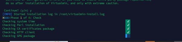 Tải script cài đặt Virtualmin Tải script cài đặt Virtualmin