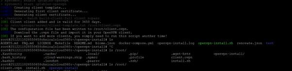 Tạo VPN tr&ecirc;n VPS Linux - Bước 3