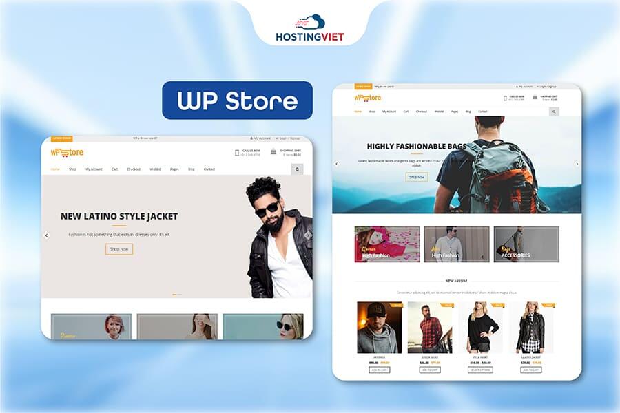 Theme wordpress bán hàng WP Store
