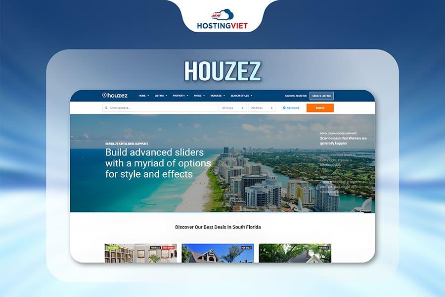 Theme Wordpress bất động sản Houzez