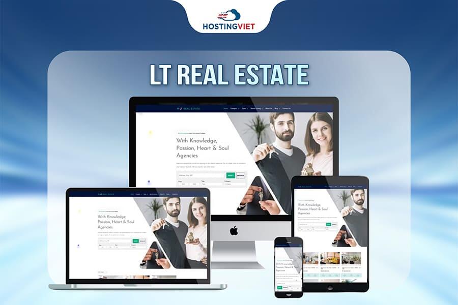 Theme Wordpress bất động sản LT Real Estate