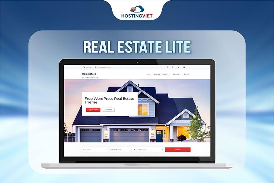 Theme Wordpress bất động sản Real Estate Lite