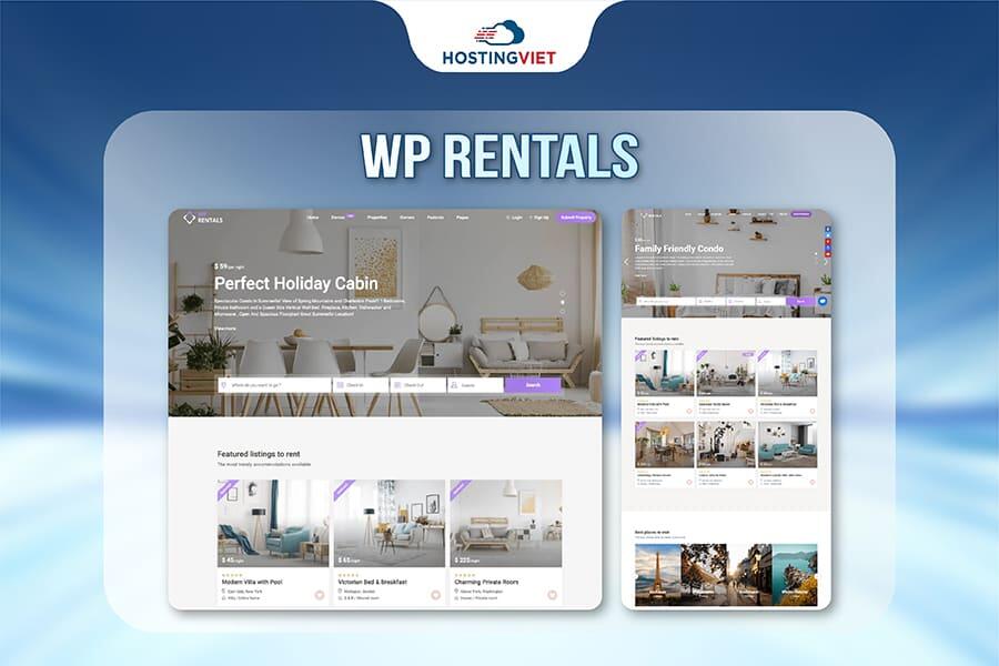 Theme Wordpress bất động sản WP Rentals
