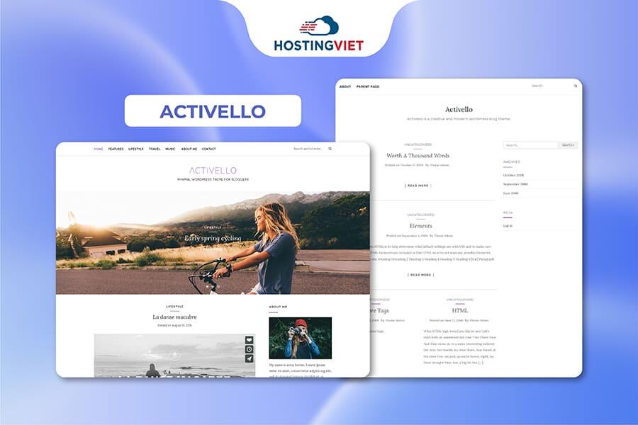 Theme wordpress đẹp - Activello