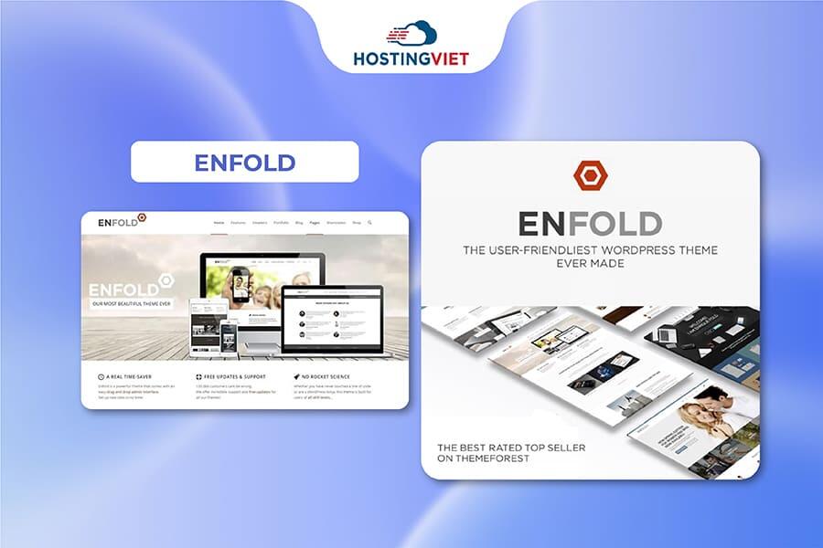 Theme wordpress đẹp - Enfold