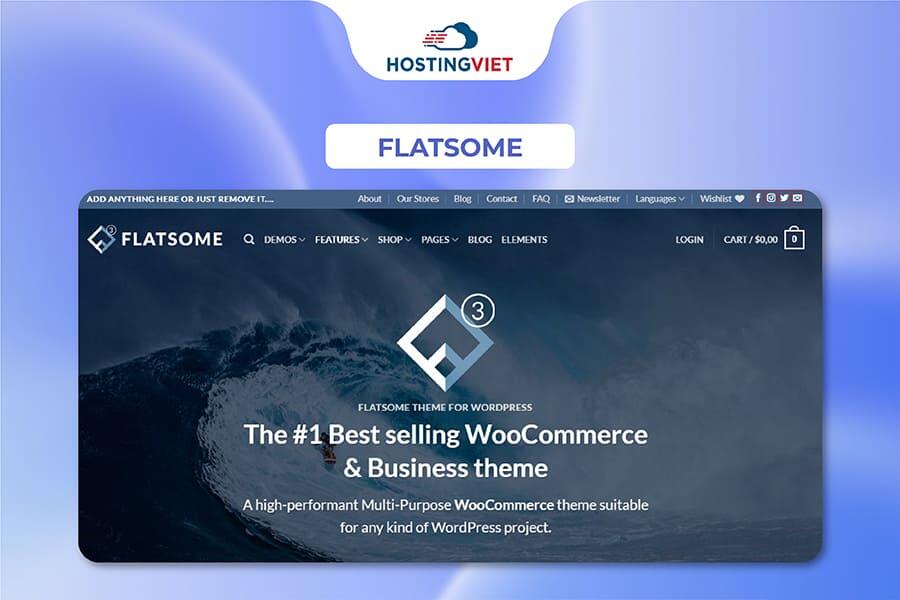 Theme wordpress đẹp - flatsome