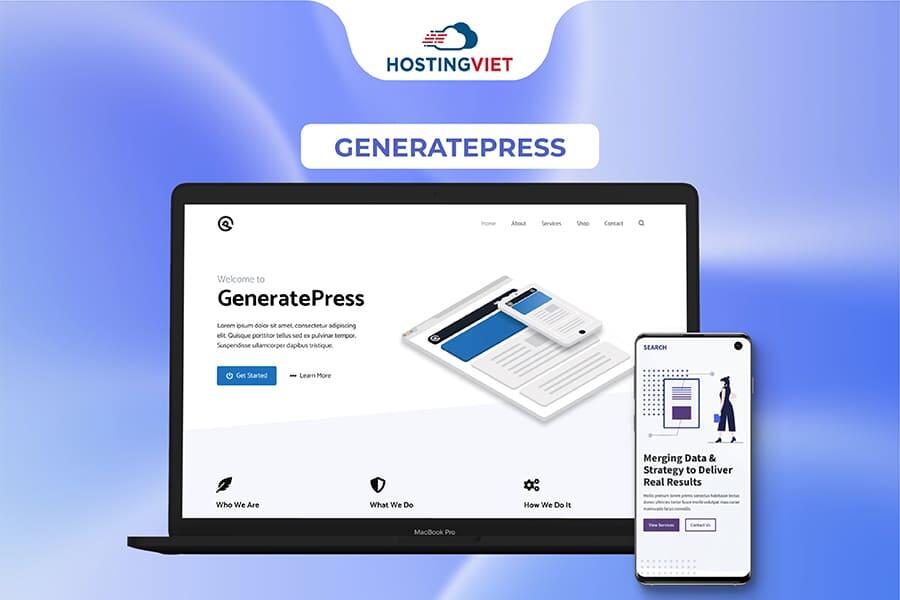 Theme wordpress đẹp - GeneratePress