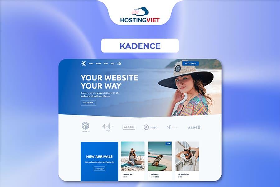 Theme wordpress đẹp - Kadence