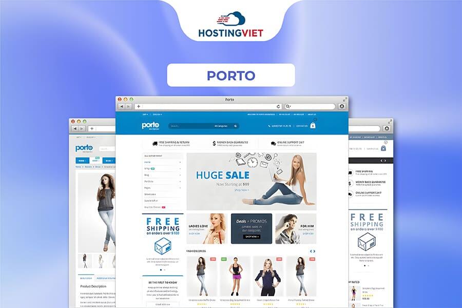 Theme wordpress đẹp - Porto