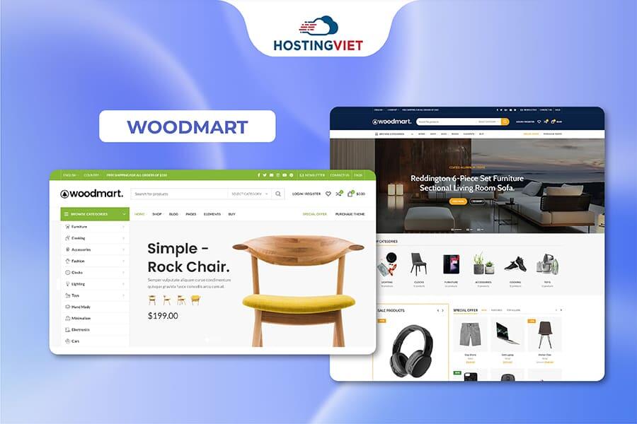Theme wordpress đẹp - WoodMart