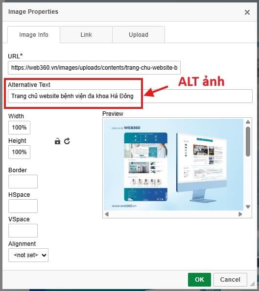 Tối ưu thẻ Alt ảnh Tối ưu thẻ Alt ảnh