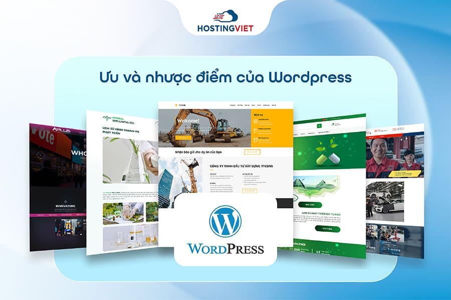 Ưu và nhược điểm của Wordpress